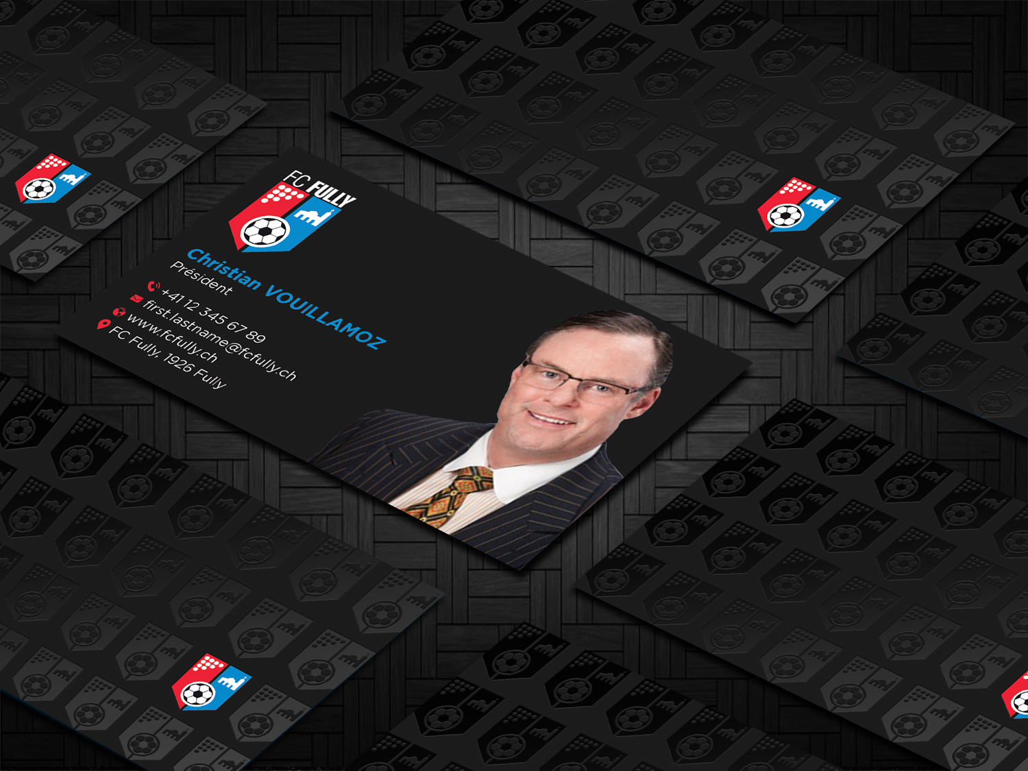 Business Card Design by DesignShout for FC Fully | Design #25848188