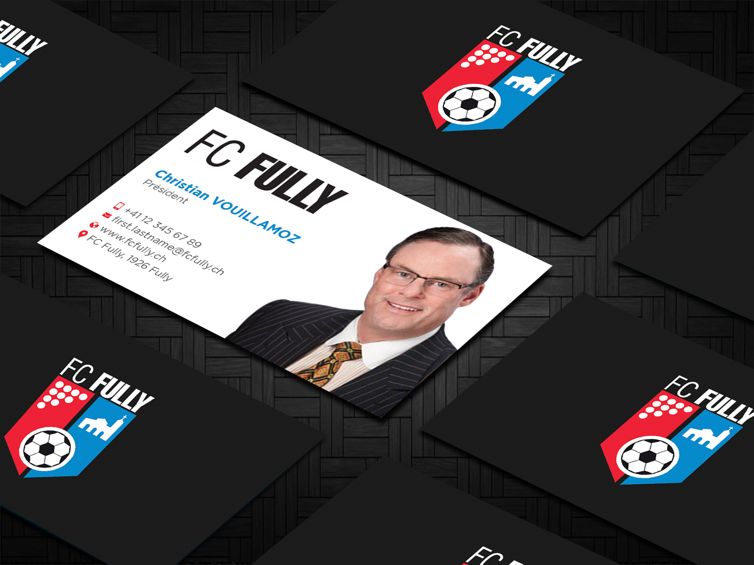 Business Card Design by DesignShout for FC Fully | Design #25848189