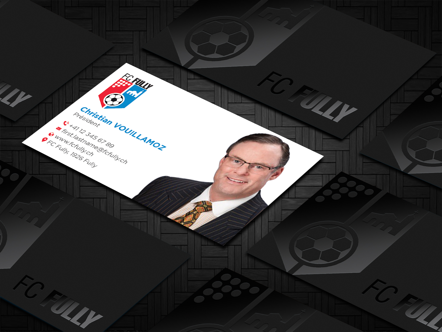 Business Card Design by DesignShout for FC Fully | Design #25848204