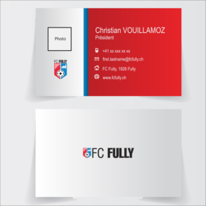 Design de Carte de Visite par fatima 28 pour FC Fully | Design : #25864181