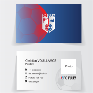 Design de Carte de Visite par fatima 28 pour FC Fully | Design : #25864183