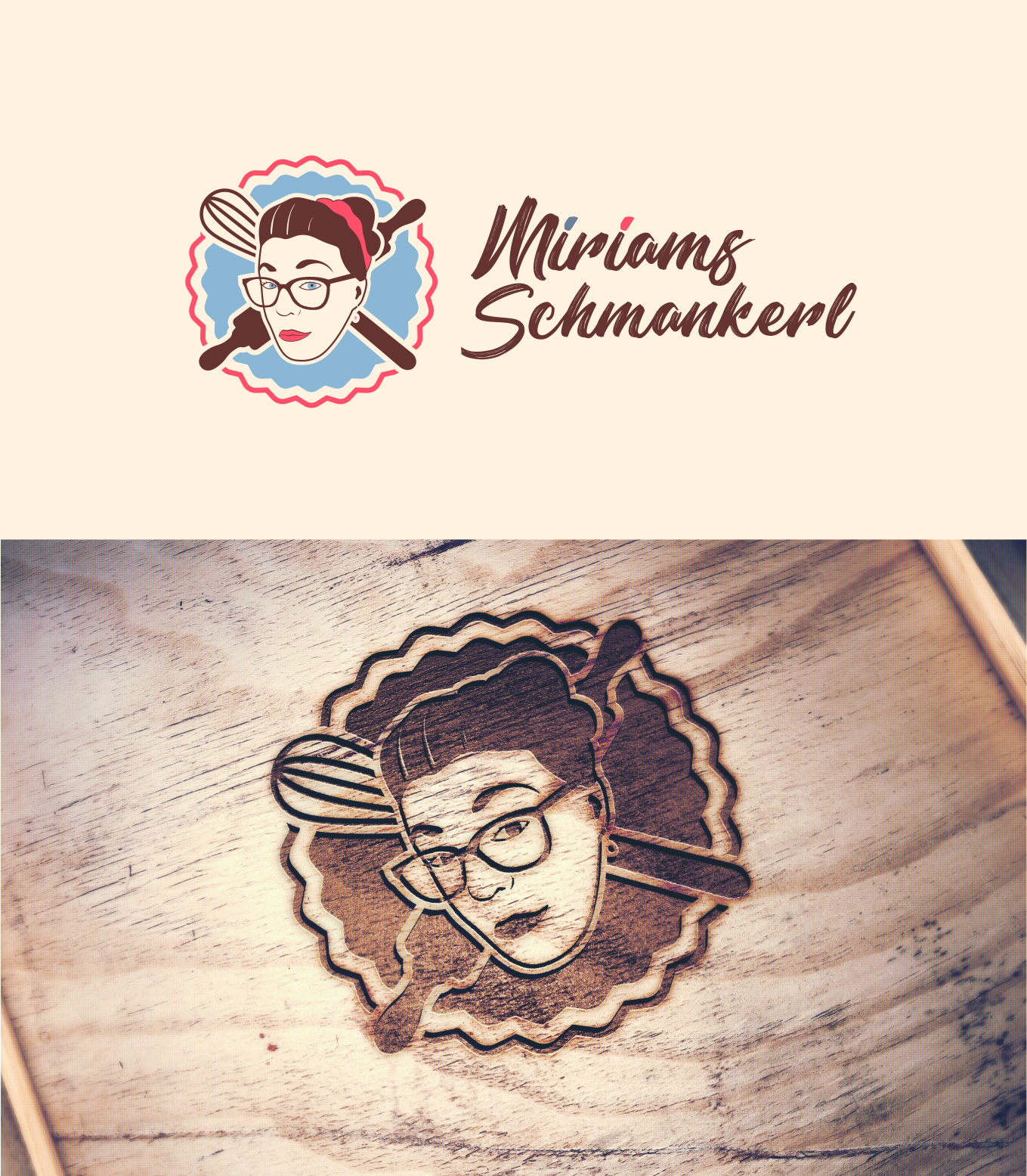 Logo Design by xygo_bg for Miriams Schmankerl | Design #25850687