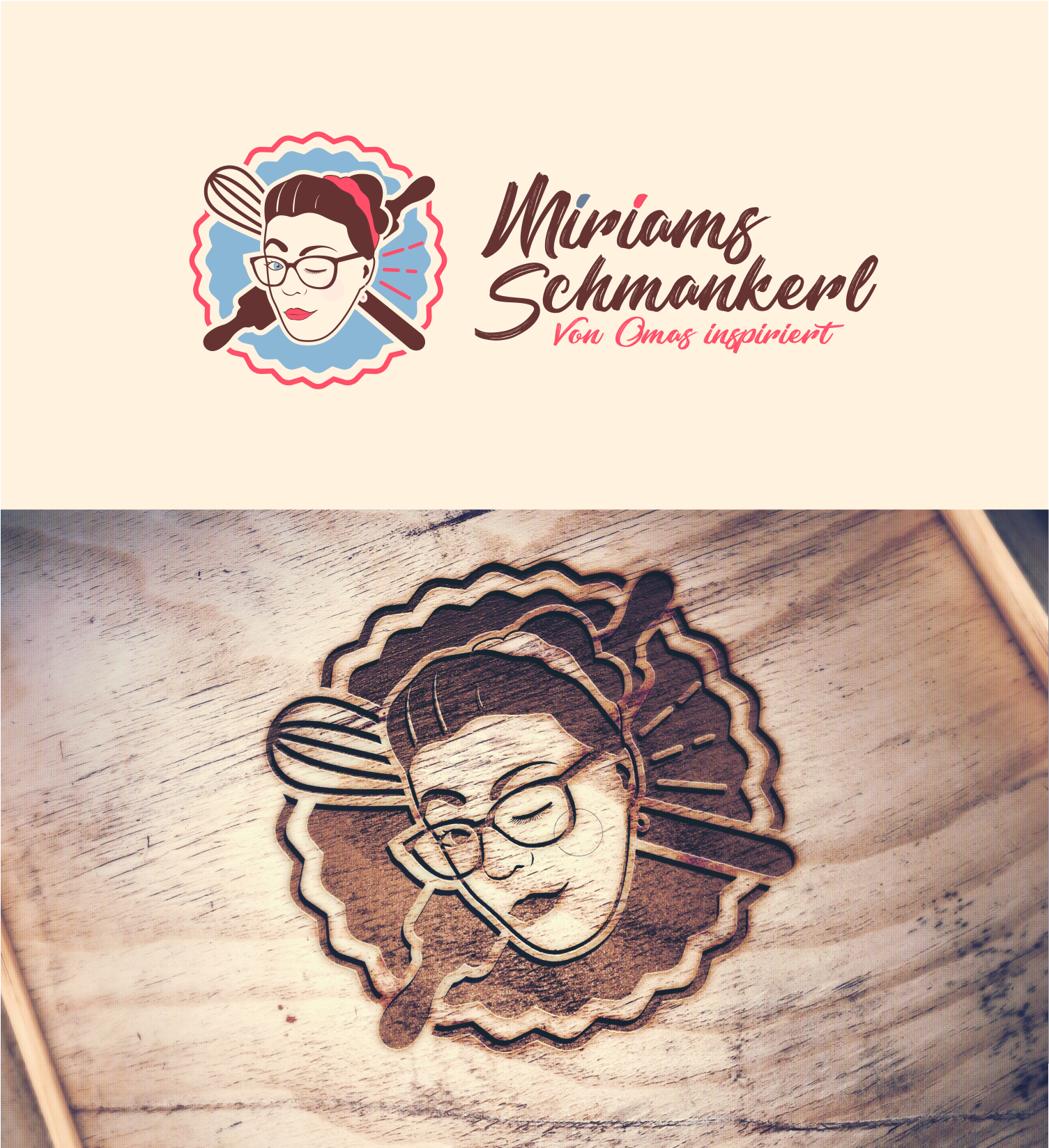 Logo Design by xygo_bg for Miriams Schmankerl | Design #25860522