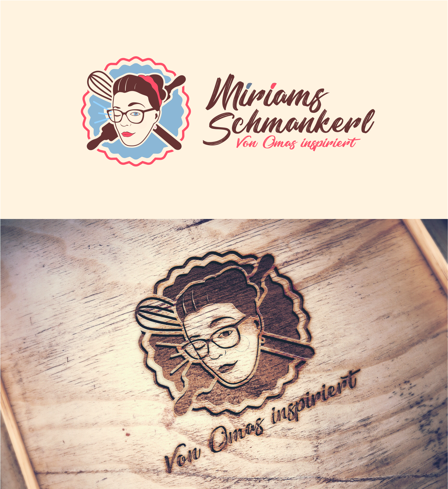 Logo Design by xygo_bg for Miriams Schmankerl | Design #25860769
