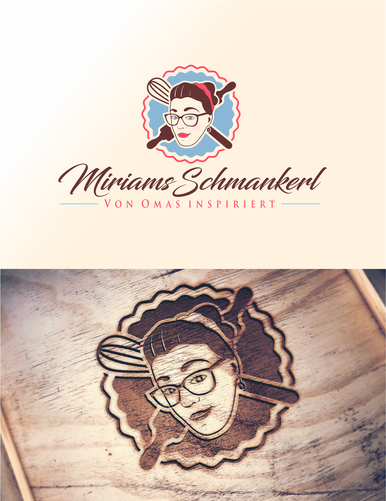 Diseño de Logo por xygo_bg para Miriams Schmankerl | Diseño #25871945