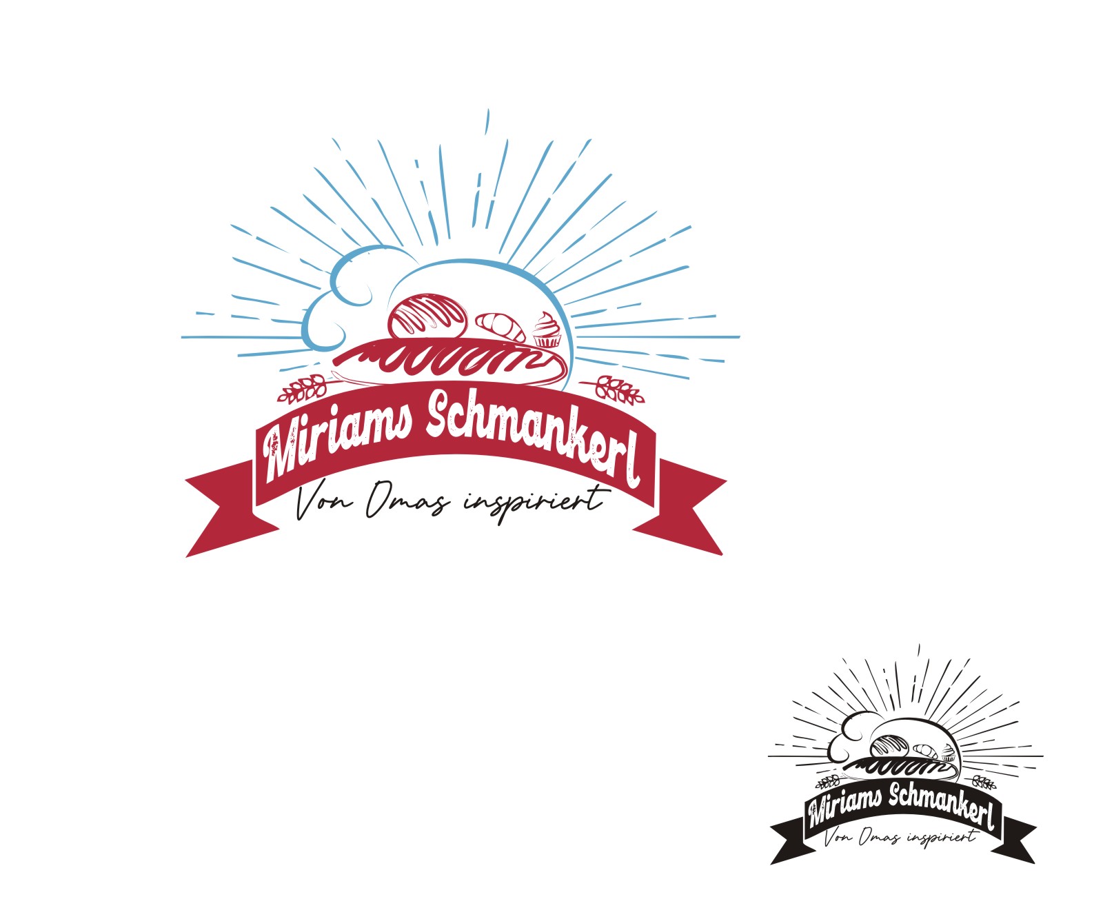Diseño de Logo por SUNEEEEEL para Miriams Schmankerl | Diseño #25851699