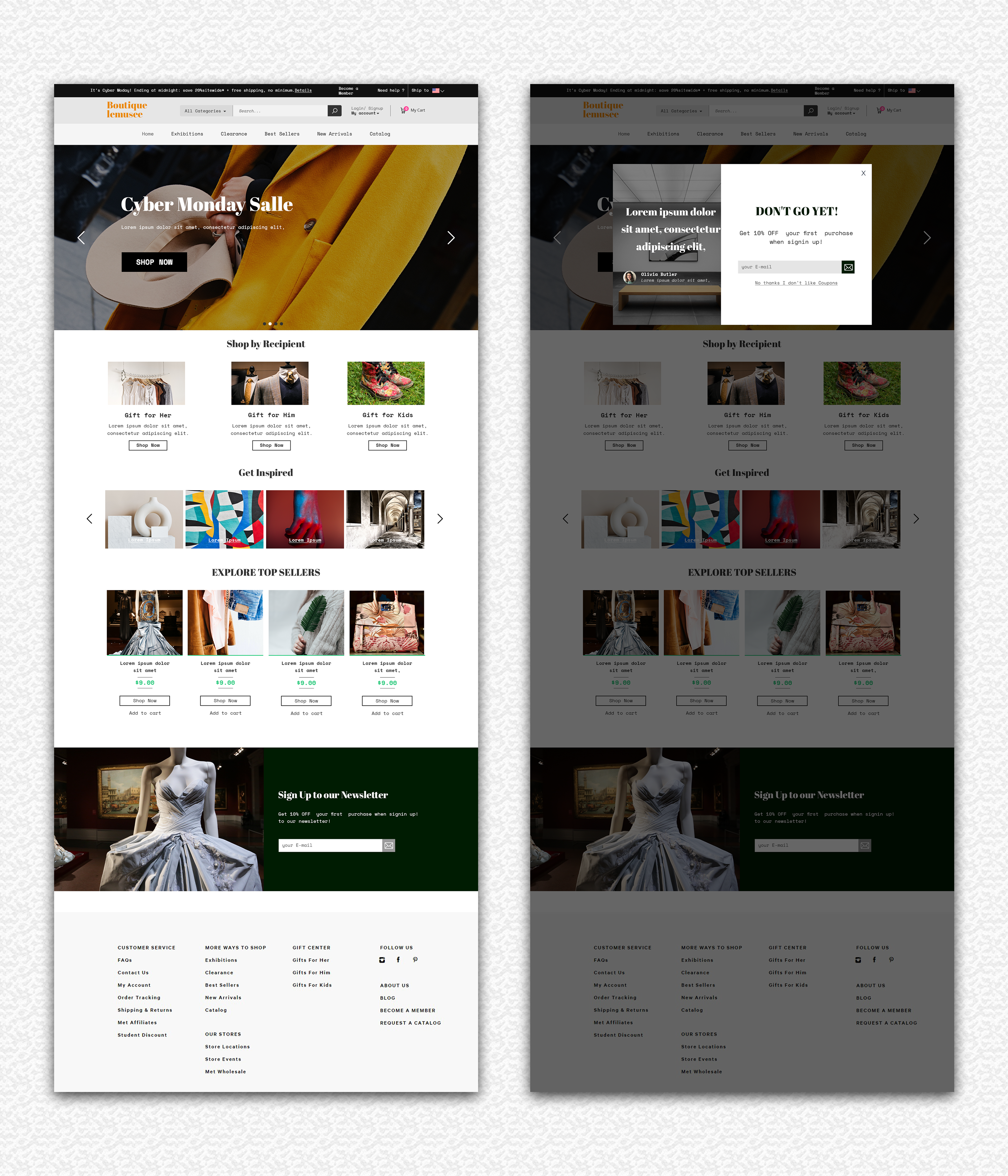 Shopify Design by Zayd for this project | Design #25859693