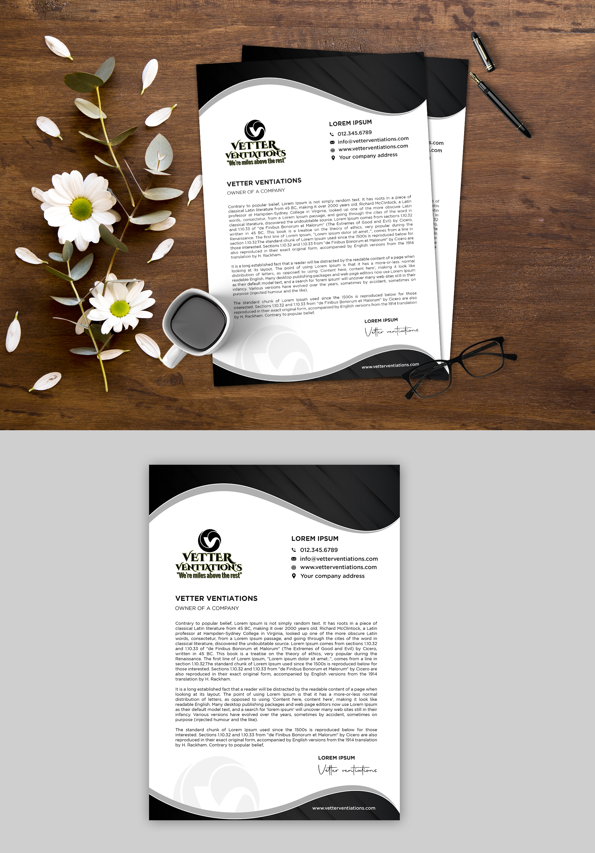 Design En-Tête par debdesign pour VETTER (Heating & air conditioning) | Design : #25866286