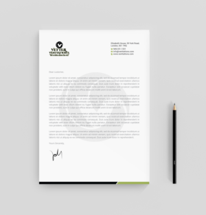 Letterhead Design by R.design for VETTER (Heating & air conditioning) | Design: #25851533