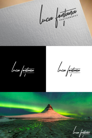 Luca Fontana Photography | Diseño de Logo por ZiangArt_Studio