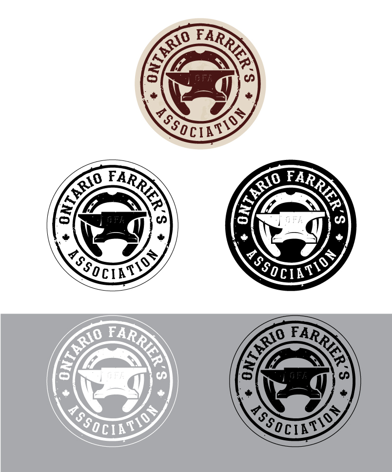 Logo Design by instudio for Ontario Farrier’s Association  | Design #25980814
