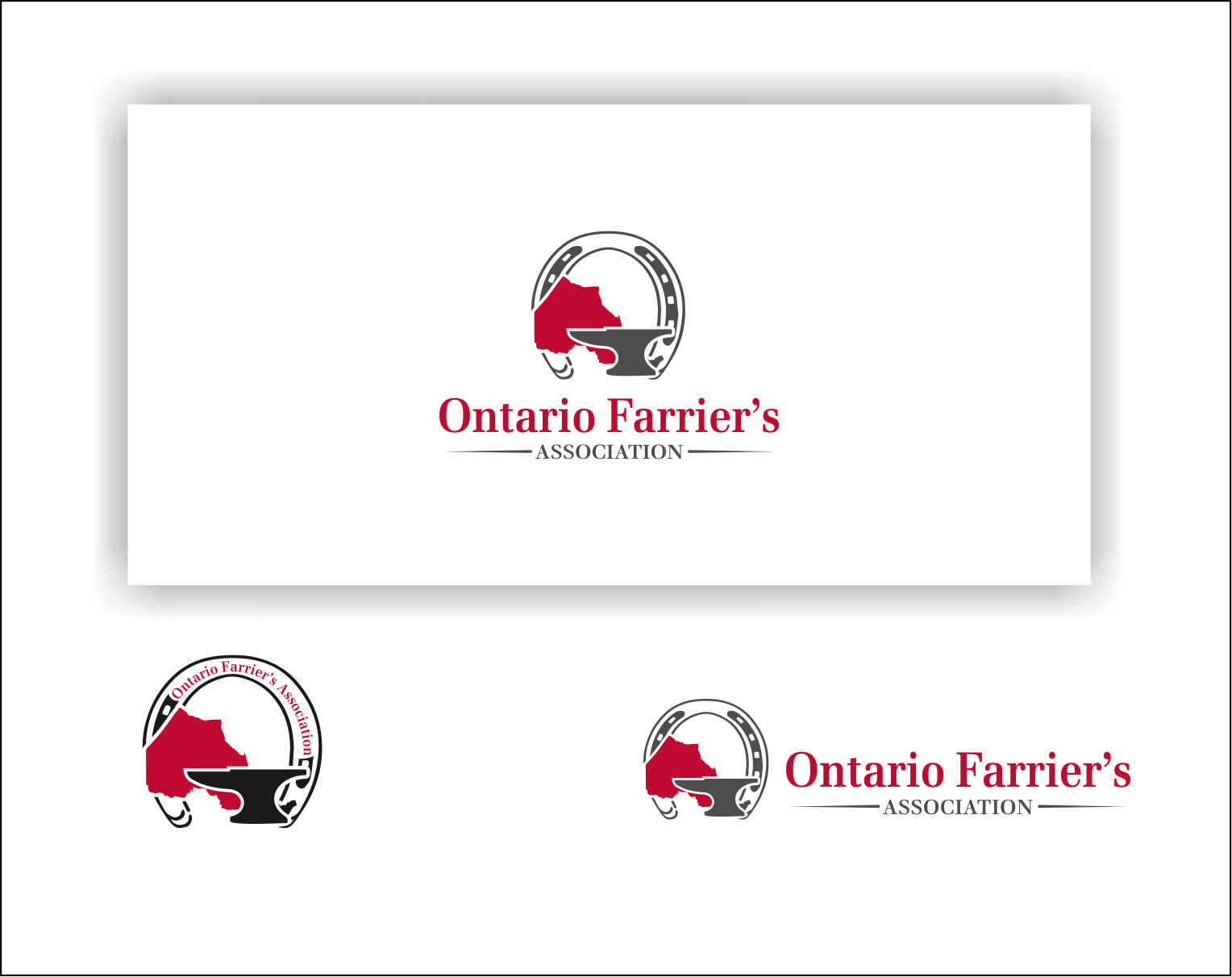 Logo Design by Udaya G for Ontario Farrier’s Association  | Design #25910988