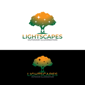LIGHTSCAPES Outdoor Illumination | Logo-Design von Graphic Bricks