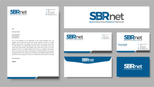 SBRnet, Sports Business Research Network.  There is a secondary product called Sports Market Analytics | Diseño de Logo por CIG Designer