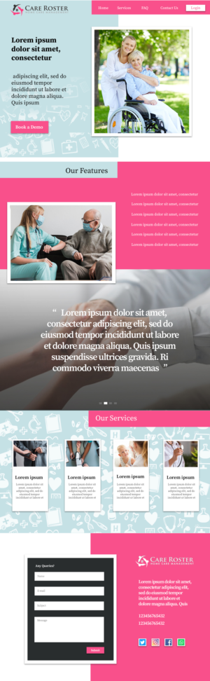 Web Design by Clint_Barton for Wolfhound Software | Design: #25890325