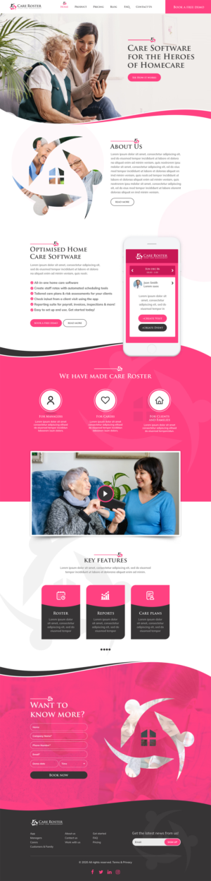 Web Design by MAHABA for Wolfhound Software | Design: #25888596
