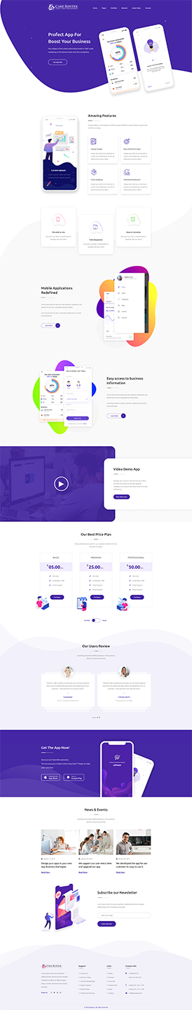 Web Design by Mohtasham H for Wolfhound Software | Design #25860527