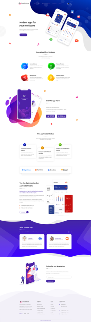 Web Design by Mohtasham H for Wolfhound Software | Design: #25860530