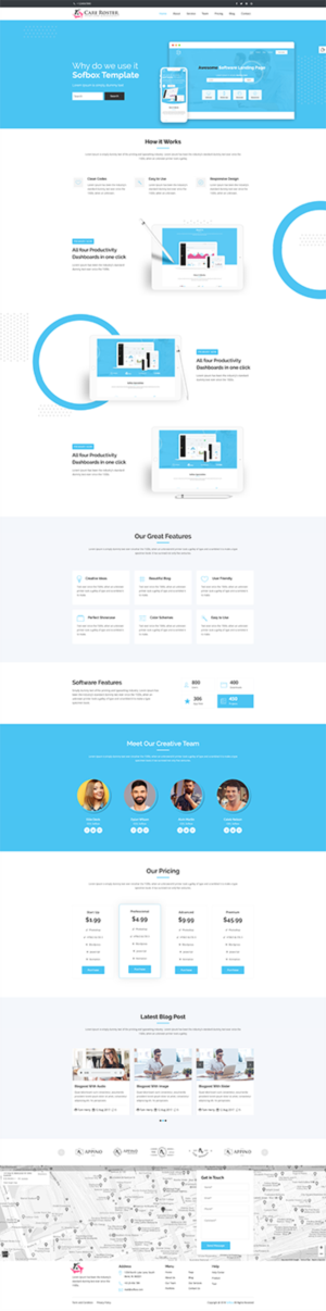 Web Design by Mohtasham H for Wolfhound Software | Design: #25860539