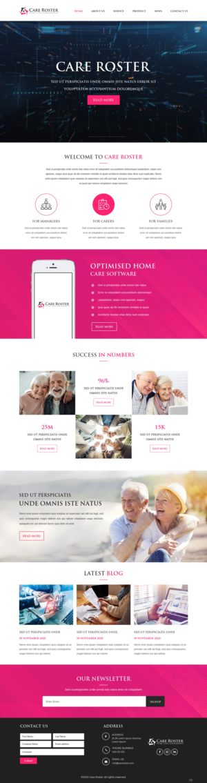Web Design by pb for Wolfhound Software | Design: #25855594