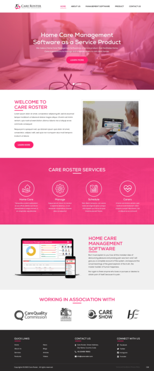Web Design by pb for Wolfhound Software | Design: #25855595