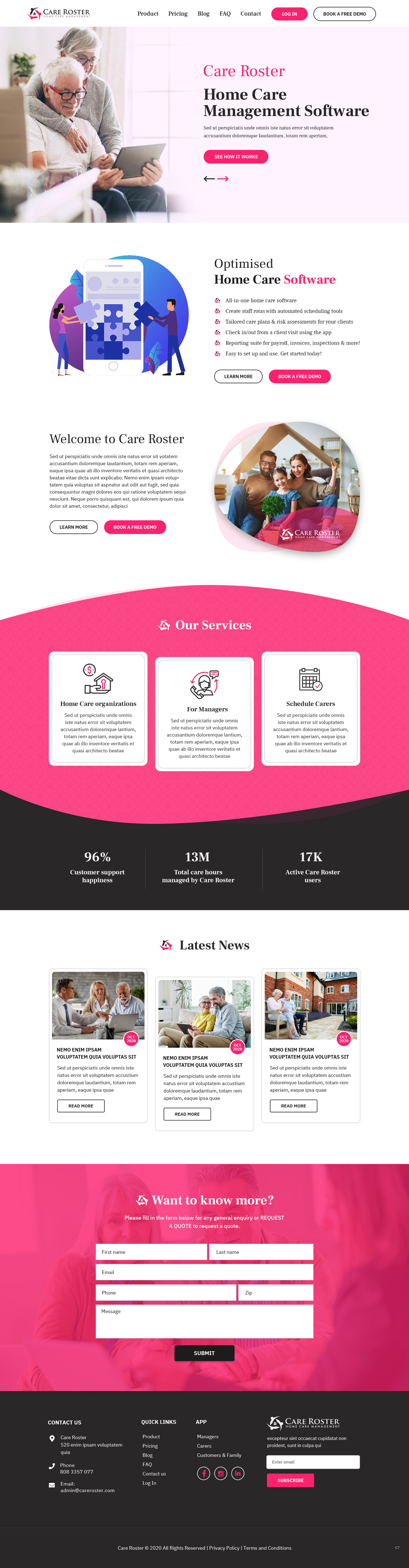 Web Design by pb for Wolfhound Software | Design #25855598