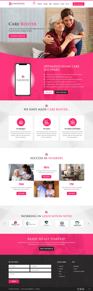 Web Design by pb for Wolfhound Software | Design: #25855599