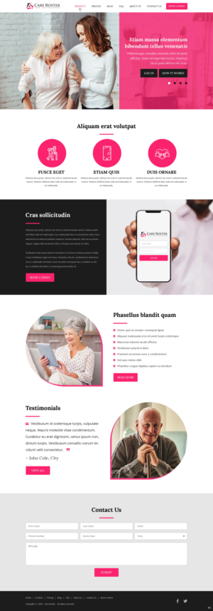 Web Design by pb for Wolfhound Software | Design: #25855600