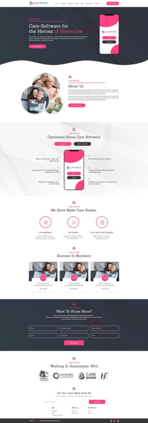 Web Design by Pram Shaw for Wolfhound Software | Design: #25854165