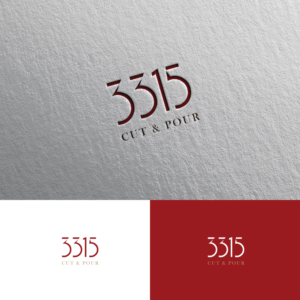 3315 Cut & Pour | Logo Design by Rii