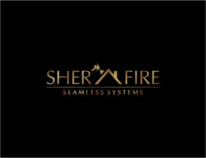 The name of the company is Sher Fire Seamless Systems.  Use the attached logo to make this logo including same colors. Where is currently says JONATHAN I would like it to say SHER, Where the B is located in the diamond I would like a roofing spray foam gun, Where is says SHERWOOD I would like the word FIRE. Now underneath where it says ROOFING SPECIALIST I want it to say SEAMLESS SYSTEMS. | Logo Design by BNdesigner