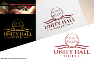 Unity Hall Hotel | Logo Design by Juli creation