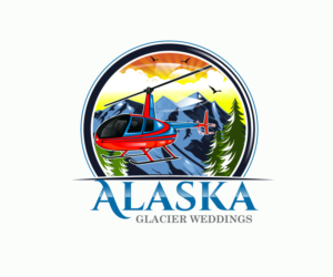 Alaska Glacier Weddings | Diseño de Logo por step forward 2