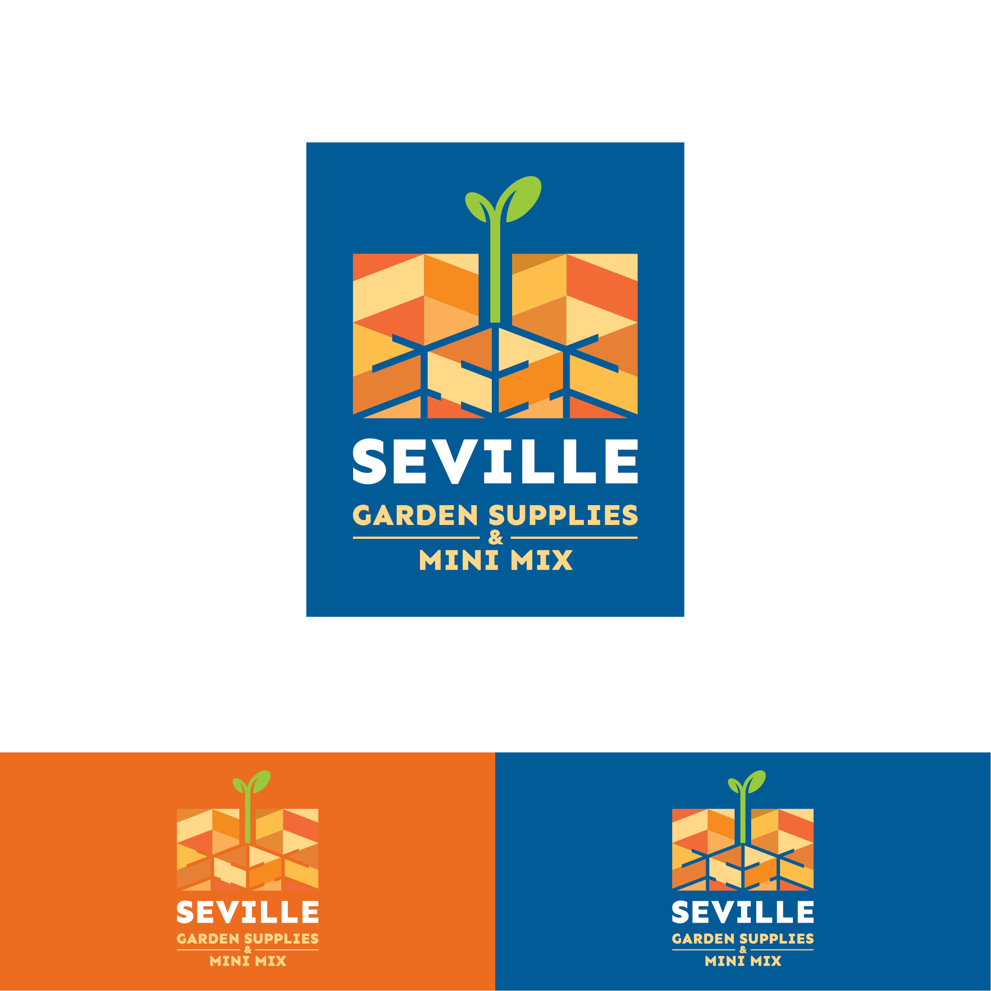 Diseño de Logo por erenmalcok para Seville Garden Supplies and Mini Mix | Diseño #26099789
