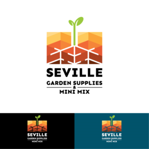 Logo Design by erenmalcok for Seville Garden Supplies and Mini Mix | Design: #26099802