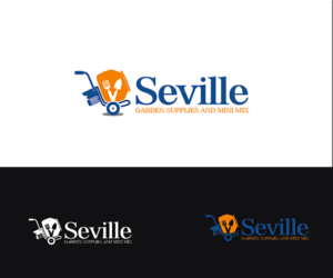 Logo Design by Vishak vasu for Seville Garden Supplies and Mini Mix | Design #25898317