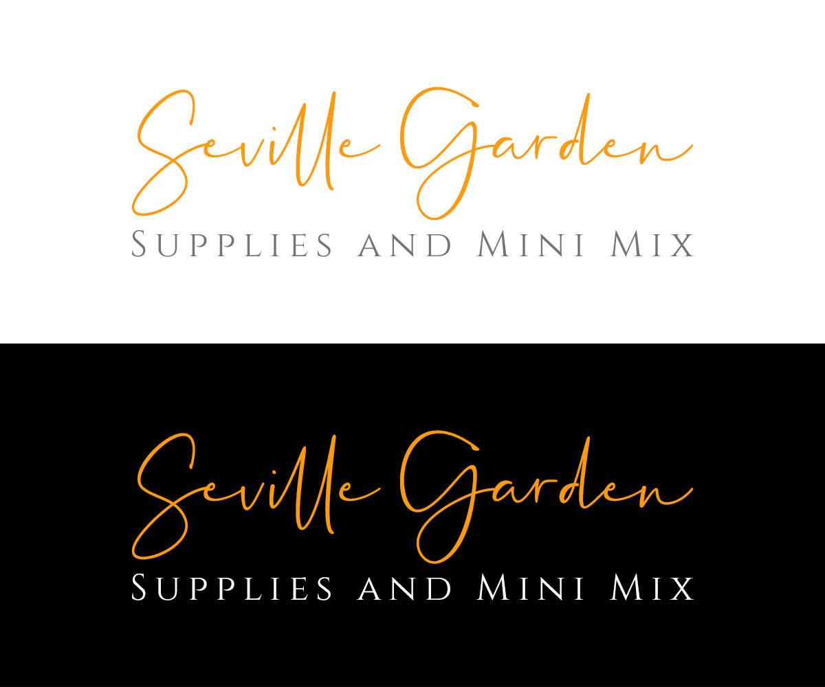 Logo-Design von Soonia für Seville Garden Supplies and Mini Mix | Design #25859618