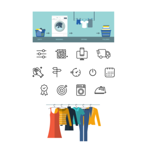 Web Graphics Package for Laundry Service | Grafik-Design von Emmanuel Creations