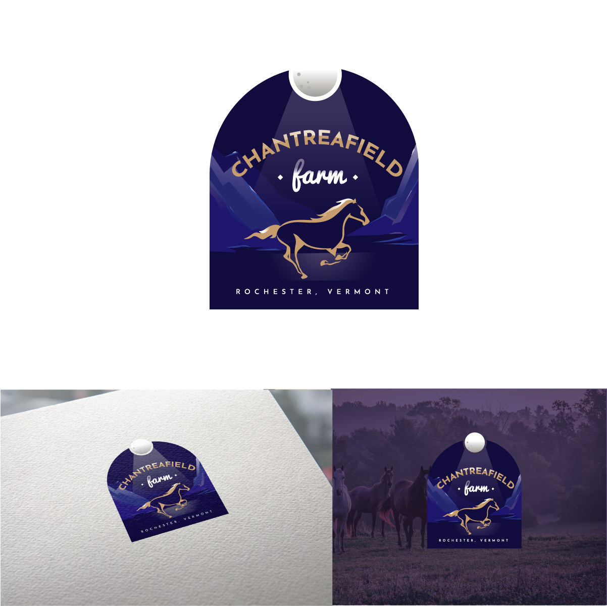 Logo Design by AbhishekkM'24 for Chantreafield Farm | Design #25860274