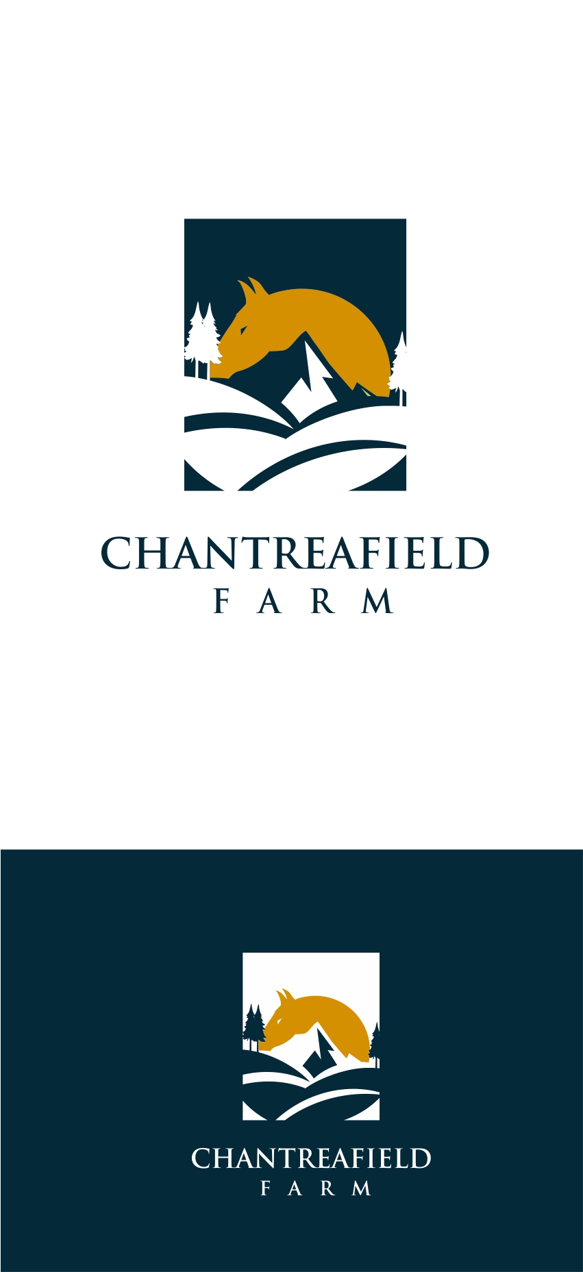 Logo Design by dclawstudio for Chantreafield Farm | Design #25878026