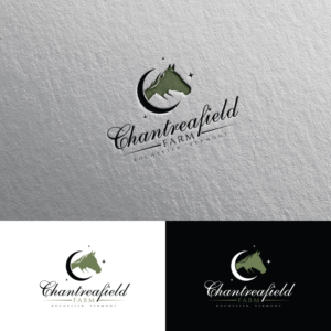 Chantreafield Farm, (optional: Rochester, Vermont) | Logo Design by Rii