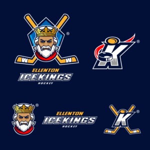 Ellenton Ice Kings | Design de Logo par El Yisk 2