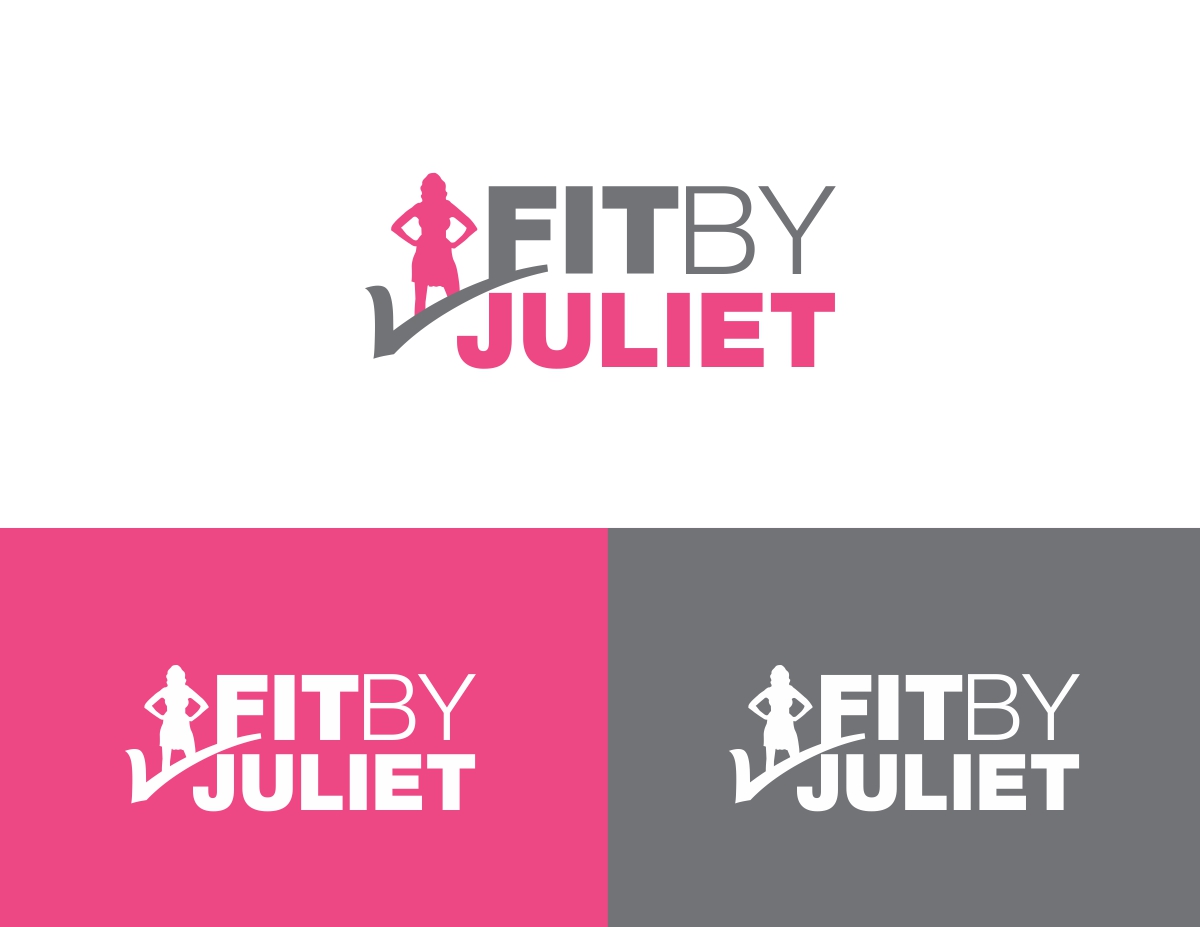 Logo Design by Savitra for Fit by Juliet | Design #25868258