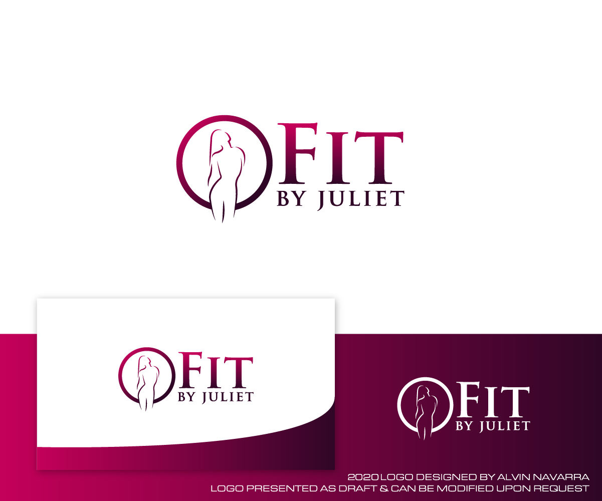 Logo Design by alvinnavarra for Fit by Juliet | Design #25883442