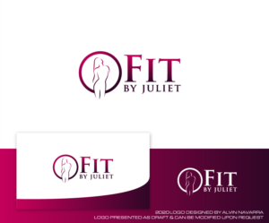 Logo Design by alvinnavarra for Fit by Juliet | Design: #25883442
