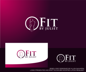 Logo Design by alvinnavarra for Fit by Juliet | Design: #25883446