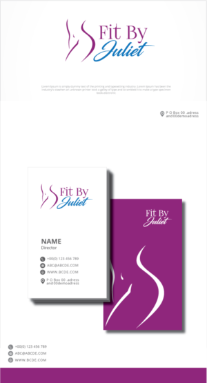 Logo Design by graphicevolution for Fit by Juliet | Design: #25861859
