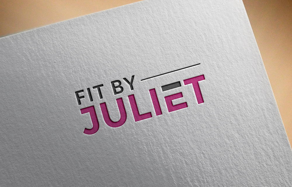 Logo Design by Hridoy Mizi 2 for Fit by Juliet | Design #25861742