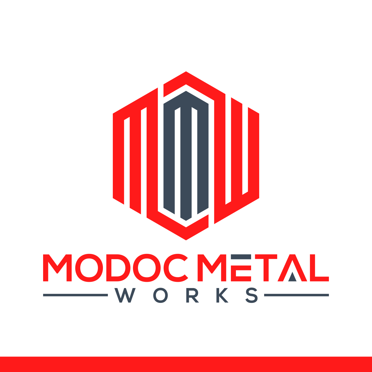 Logo Design by catrline for Modoc Metal Works | Design #25864754