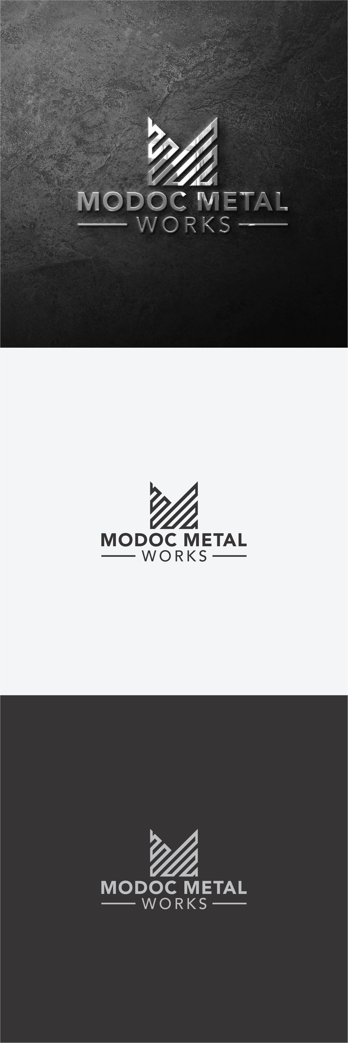 Logo Design by amongraga for Modoc Metal Works | Design #25864700
